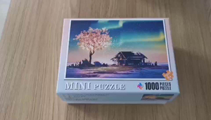Atacado quebra-cabeça de papel personalizado personaliza mini quebra-cabeças exclusivos para adultos quebra-cabeça de 1000 peças